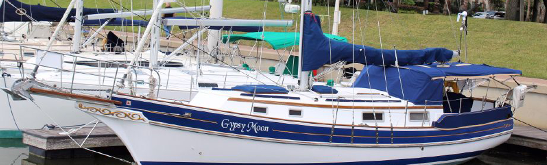 SOLD FALL 2018 – 1988 Gozzard 36 Hull #38 “Gypsy Moon”