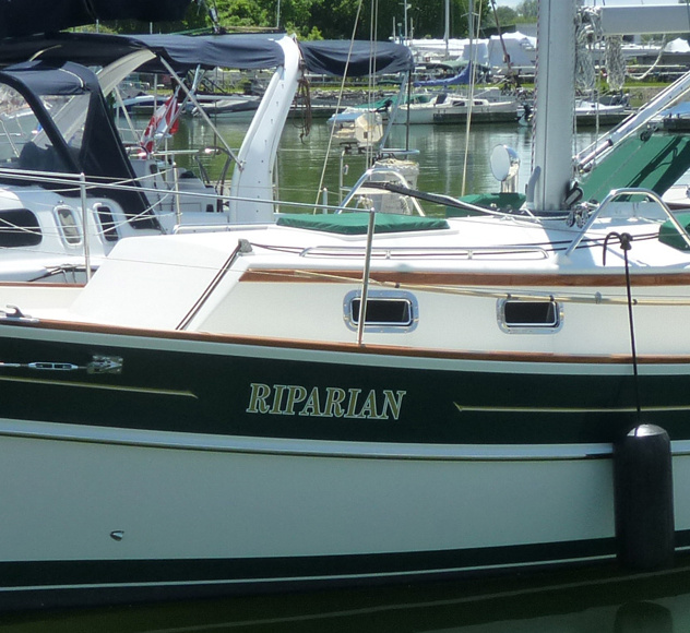 SOLD Summer 2021 – 2001 Gozzard 37A Hull #10 “Riparian”