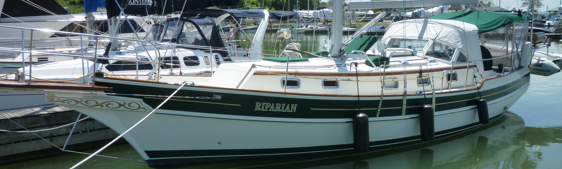 SOLD Summer 2021 – 2001 Gozzard 37A Hull #10 “Riparian”