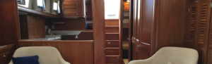 SOLD SUMMER 2022! 1998 - Gozzard 44 Mk1 A Interior, Hull #16 "Lady Carol"