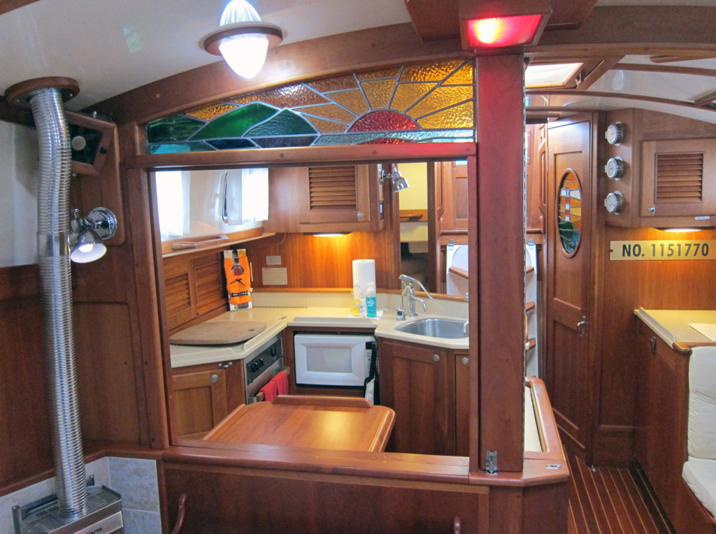 Looking aft from Saloon