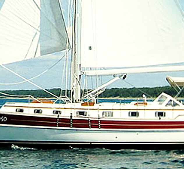 SOLD SUMMER 2023 – 2000 Gozzard 44 Mk1, Hull #18 “Calypso”