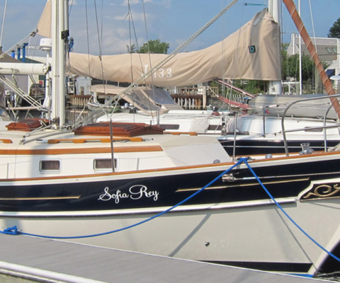 SALE PENDING 1989 Gozzard 36 Hull #47 “SOFIA REY”