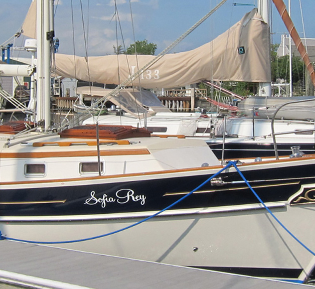 SALE PENDING 1989 Gozzard 36 Hull #47 “SOFIA REY”