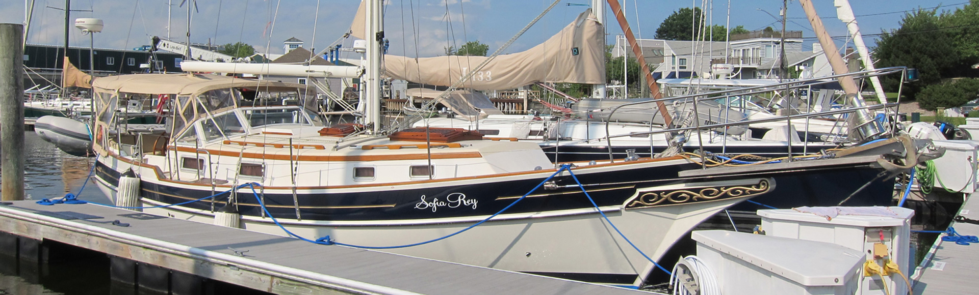 SALE PENDING 1989 Gozzard 36 Hull #47 “SOFIA REY”