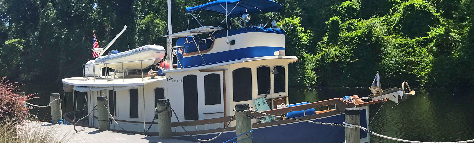 SALE PENDING 1984 Pilgrim 40 Hull #7 – “SALTY DOG”