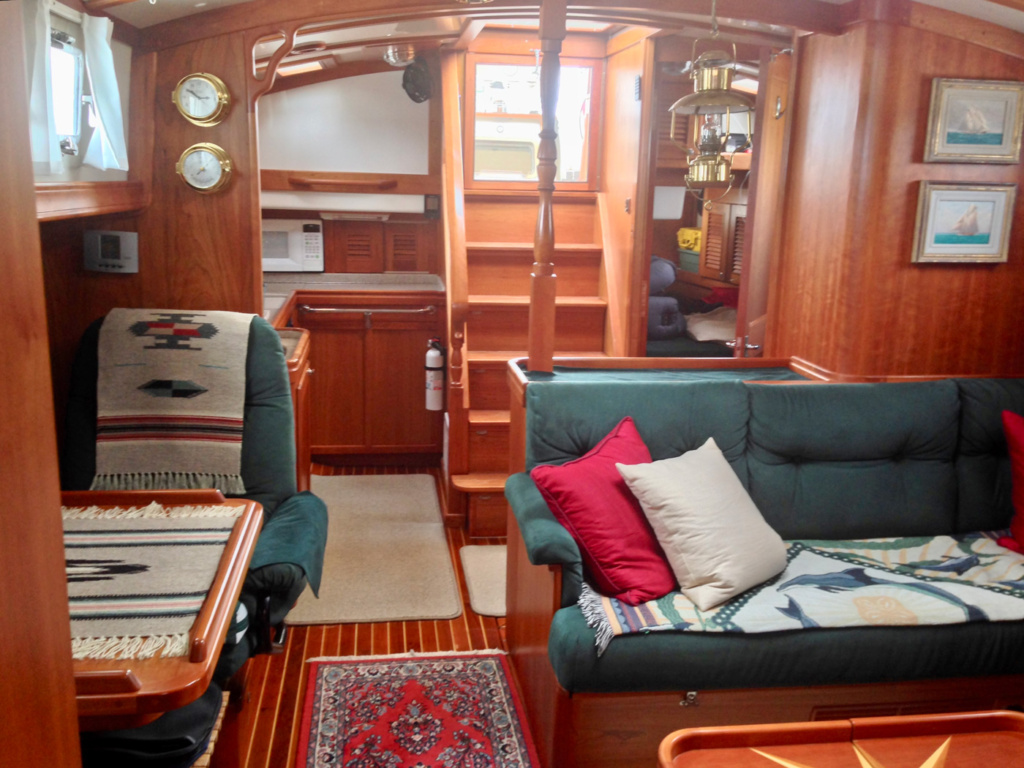 Saloon - looking aft