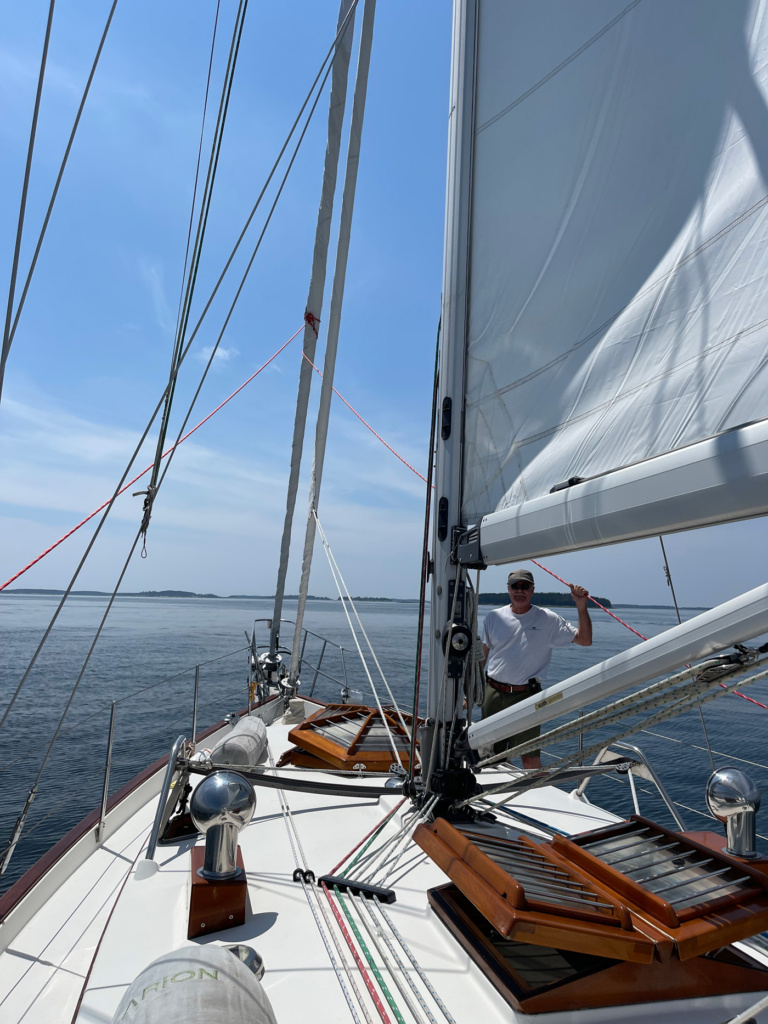 Underway with main